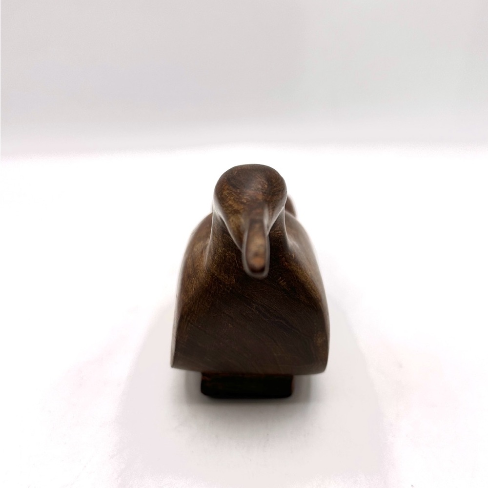 Wooden Ironwood Quail Figurine. Hand Sculpted Art. - Picture 5 of 12